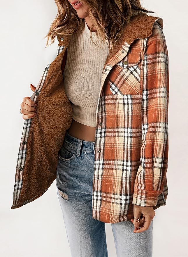 EB | Kariertes Futter Hemdjacke