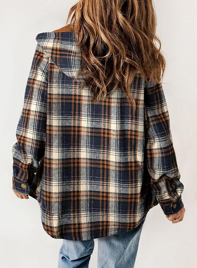 EB | Kariertes Futter Hemdjacke