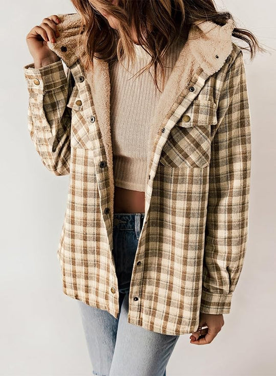 EB | Kariertes Futter Hemdjacke