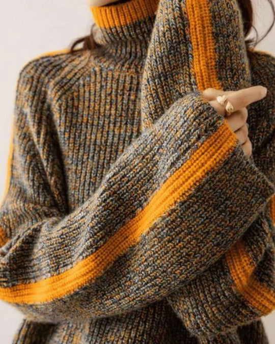 EB | Stylischer Stehkragen-Pullover