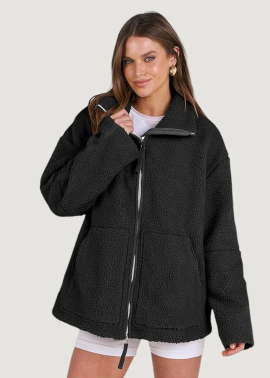 EB | Fleecejacke Creme