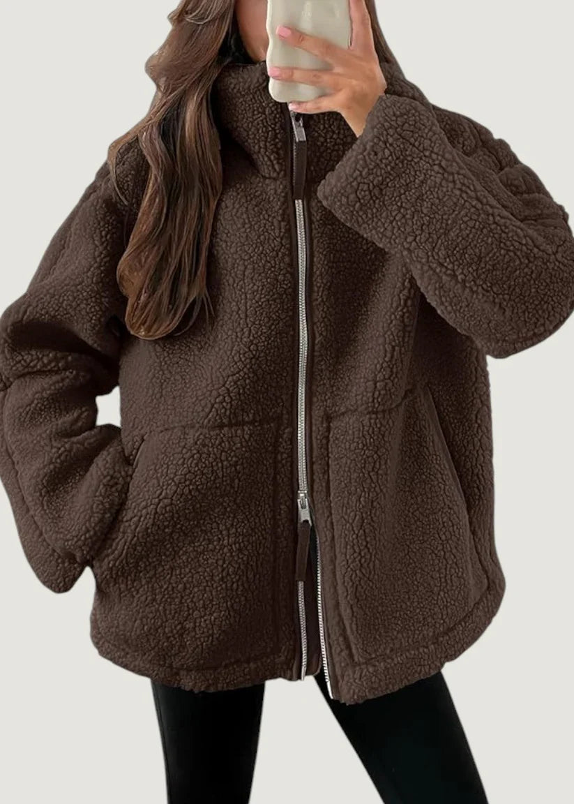 EB | Fleecejacke Creme