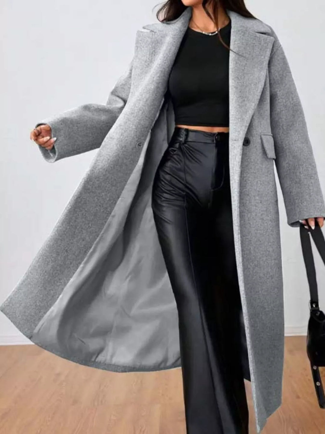 EB | Damen Oversized Langmantel
