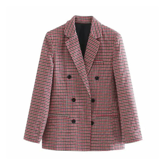 EB | Klassischer Karierter Blazer
