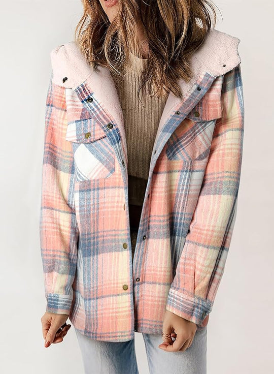 EB | Kariertes Futter Hemdjacke