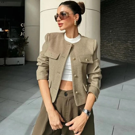 EB | Elegante Kurze Damenblazer