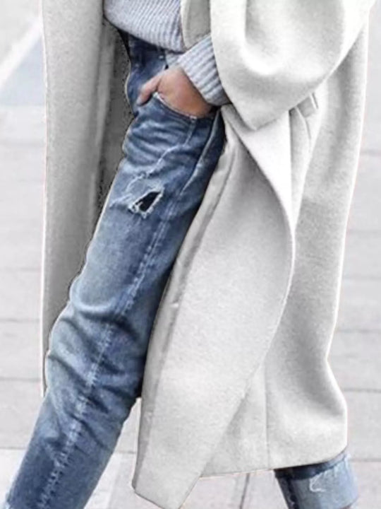 EB | Damen Oversized Langer Wintermantel