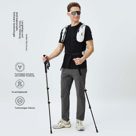 EB | Herren Sport Frühling und Sommer Sonnenschutz kurze Ärmel