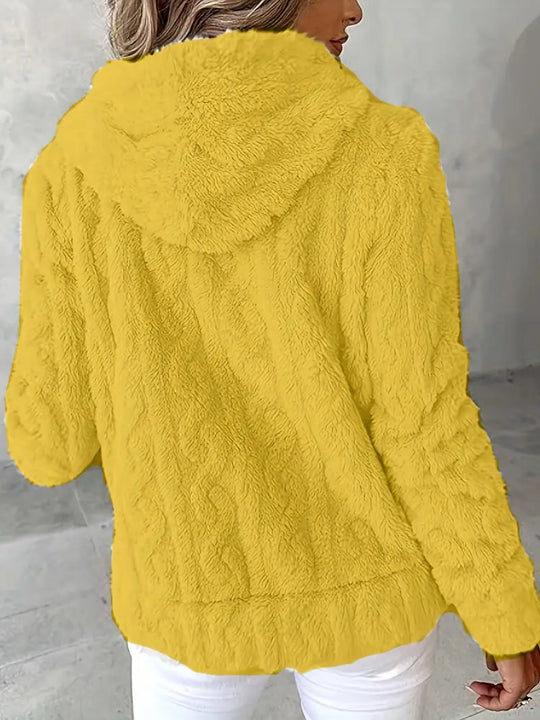 EB | Weiches Kapuzen Sweatshirt mit Reißverschluss