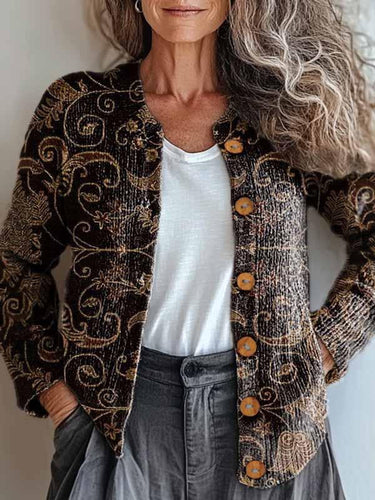 EB | Bronzebrokat-Jacke