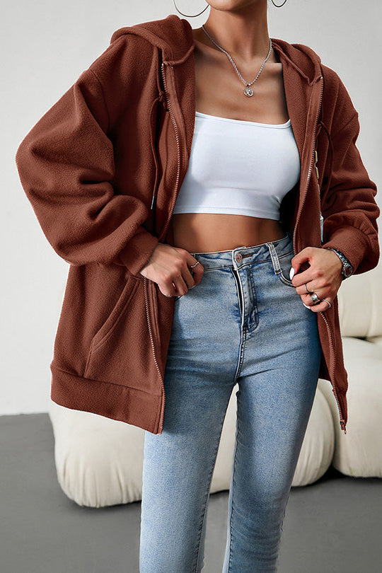 EB | Lässiger Pullover cardigan mit Kapuze