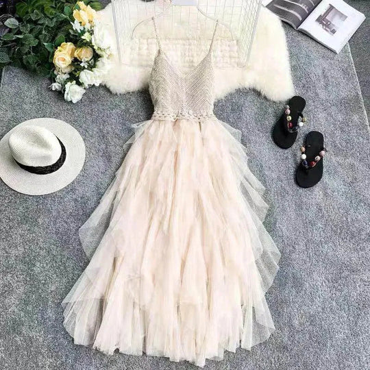 EB | Kleid Aus Netzschlaufe