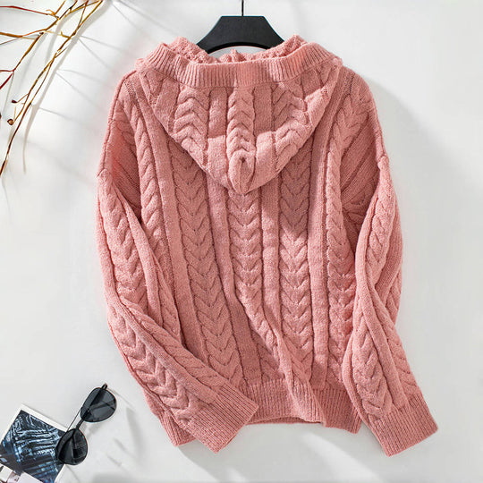 EB | Klassischer Pullover Mit Zopfmuster Design