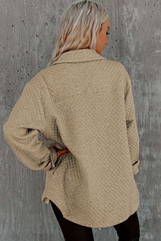EB | Leichtgewicht Gesteppte Hemdjacke Polyester Komfort und Stil