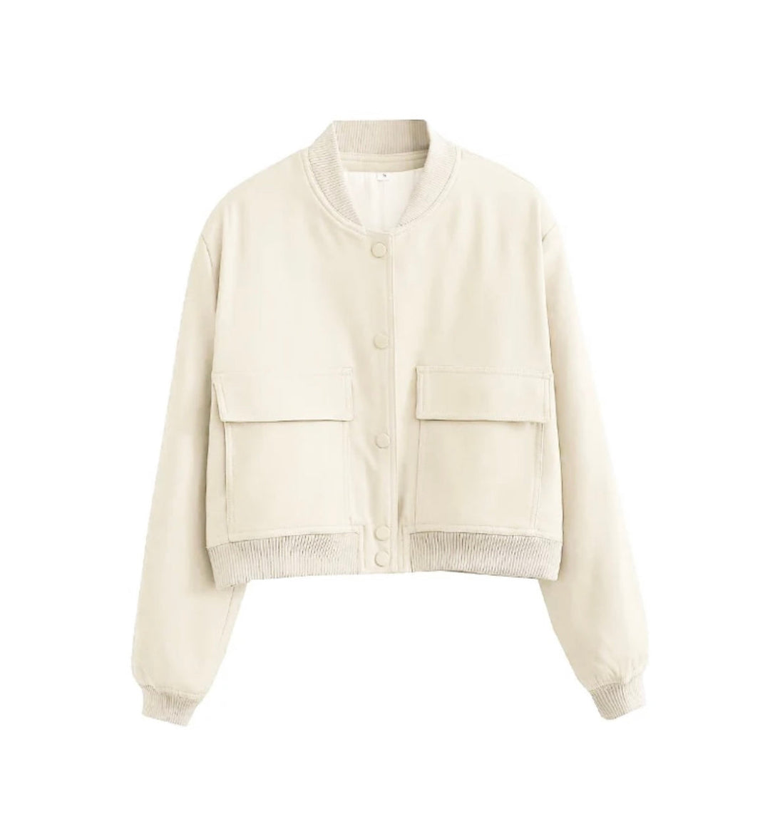 EB | Couture Bomberjacke für Damen Reguläre Passform Essentiell