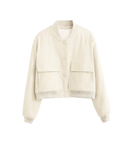 EB | Couture Bomberjacke für Damen Reguläre Passform Essentiell