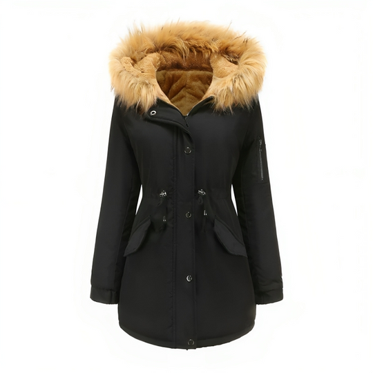 EB | Winter Parka mit veganem Pelz für Damen umweltfreundliche Materialien