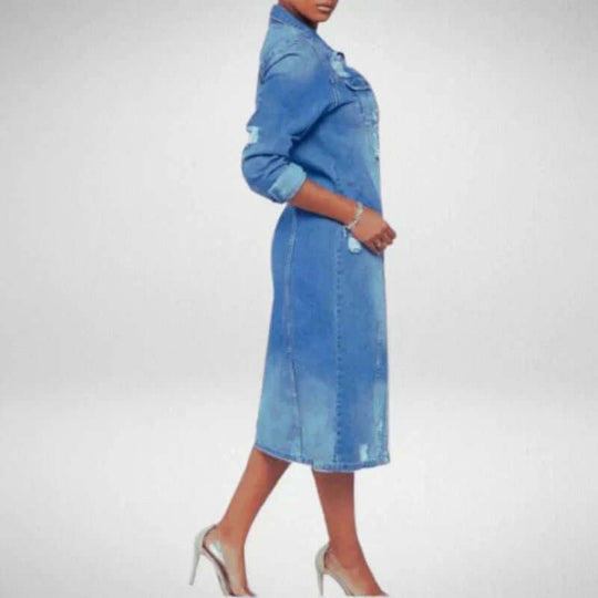 EB | Damen Baumwoll-Trenchcoat
