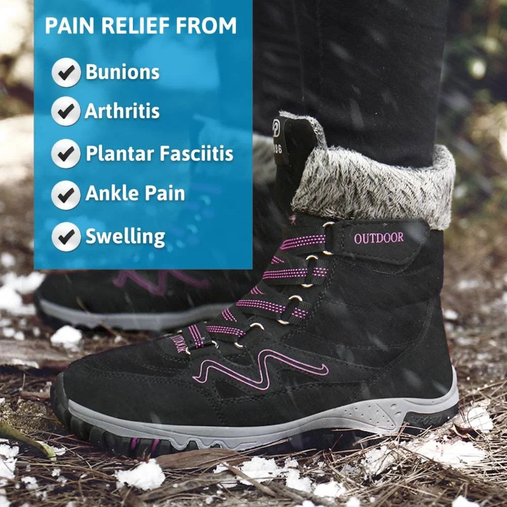 EB | Orthopädische Damenstiefel mit Fußgewölbeunterstützung