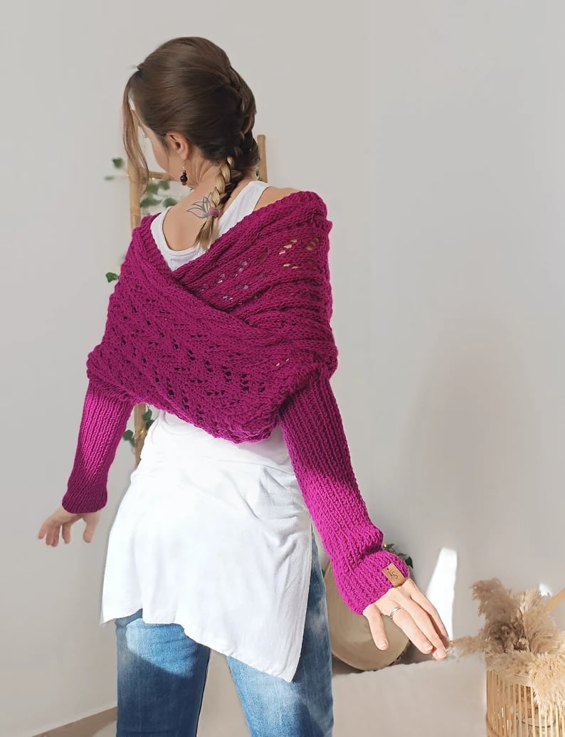 EB | Bequemer Strickschal