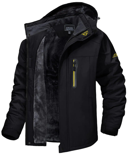 EB | Wasserdichte Jacke mit Fleece-Futter