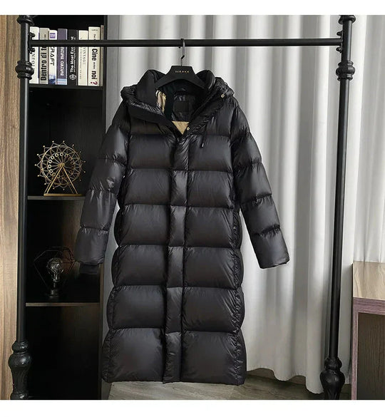 EB | Dicke Puffer Kappuzen-Daunenjacke