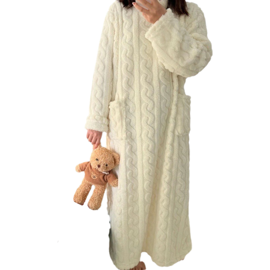EB | Winter korallen Samt-Homewear