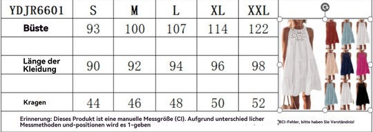 EB | Hohler Spitzenausschnitt Ein Wort Kleid