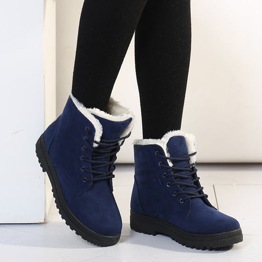 Stylische Schneestiefel mit Fellfutter EB EB