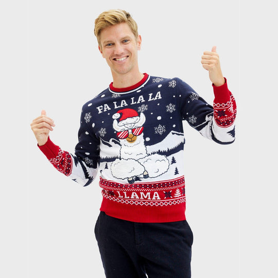 EB | Fa La La La Llama Sweatshirt Herren
