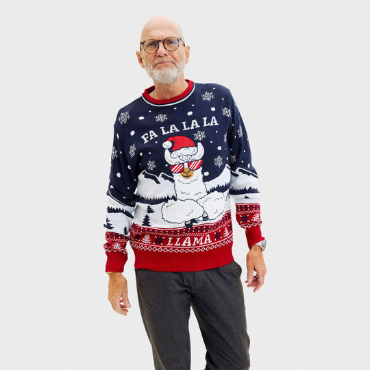 EB | Fa La La La Llama Sweatshirt Herren