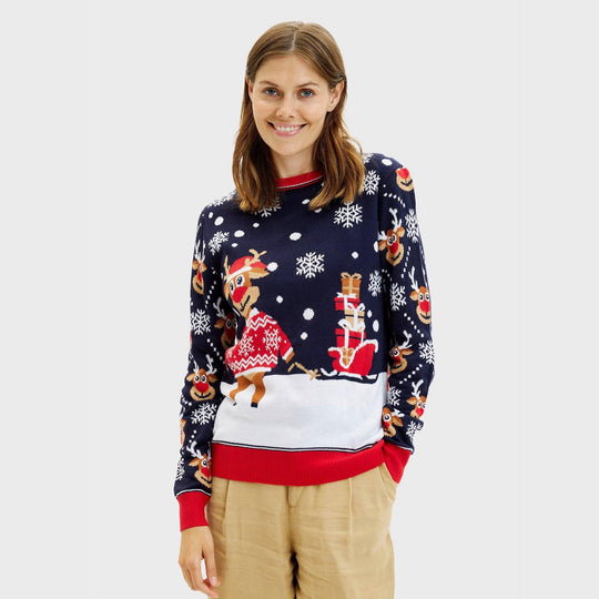 EB | Der Weihnachtsgeschenke Weihnachts-Pullover Damen