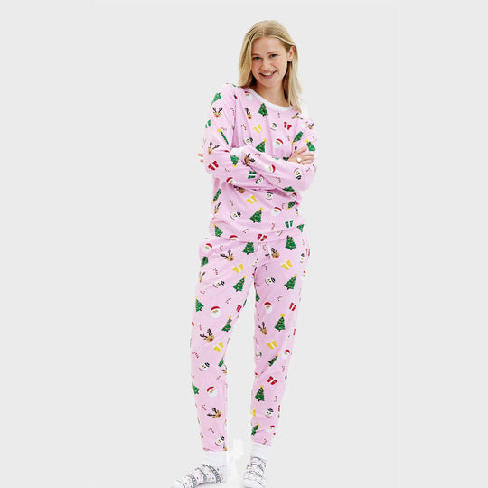 EB | Die Pinken Weihnachts-Pyjamas Frauen