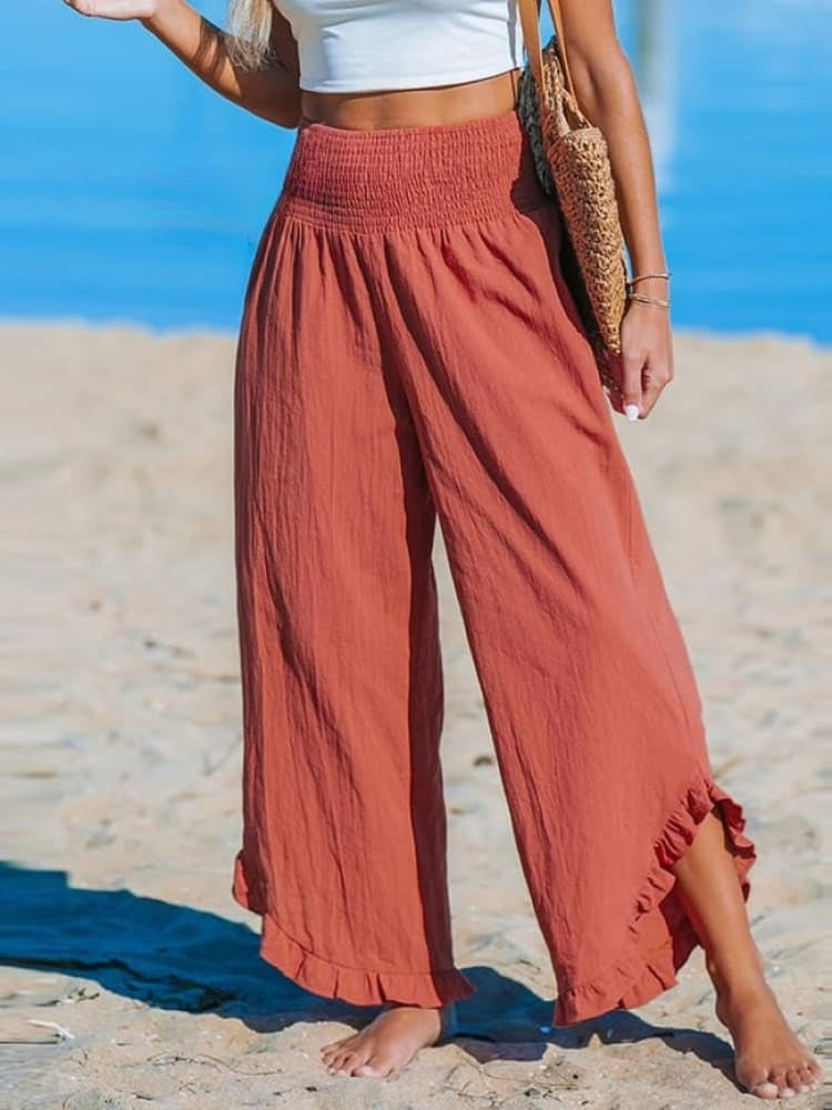 EB | Women's Ruffles Freizeithemd