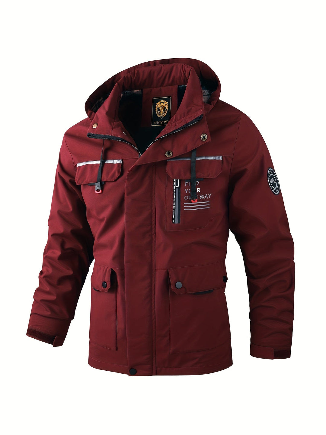 EB | Herren Kapuzen Utility Jacke