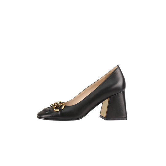 EB | Retro Mary Jane Schuhe mit Dicken Hohen Absätzen und Schnallen