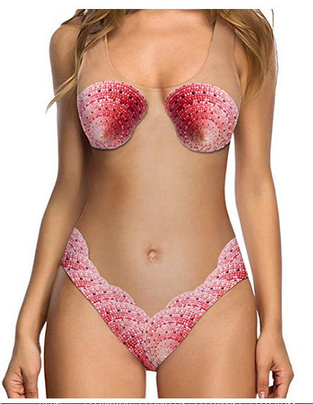Damen Bikini mit einzigartigem Muschel-Design EB