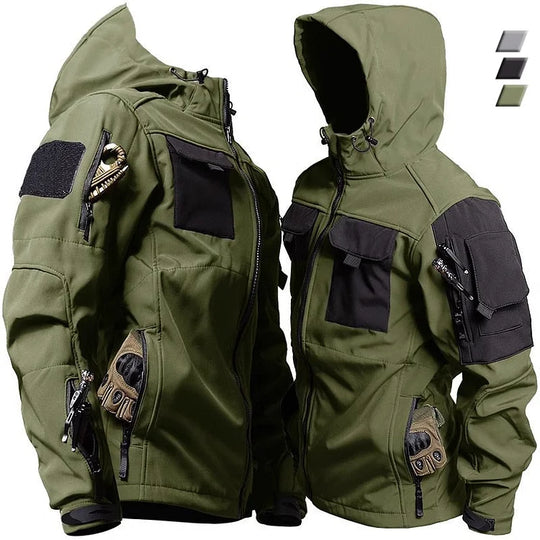 EB | Herren Kapuzen-Taktische Jacke