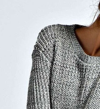 Damen Pullover mit Herz-Applikationen und lässigem Schnitt EB