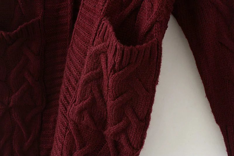 Damen Strickjacke mit strukturiertem Muster EB
