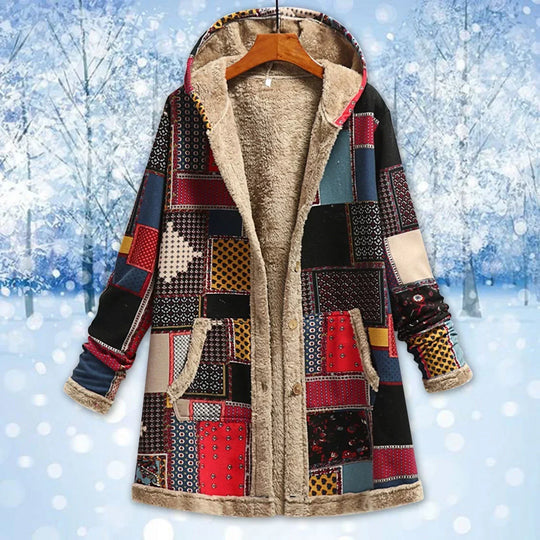 EB | Fleece-Jacke für Damen mit Kapuze