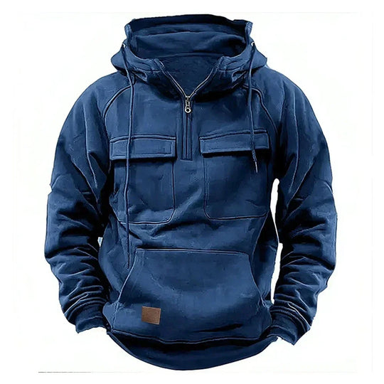 EB | Warme Hoodie mit hallem Reißverschluss
