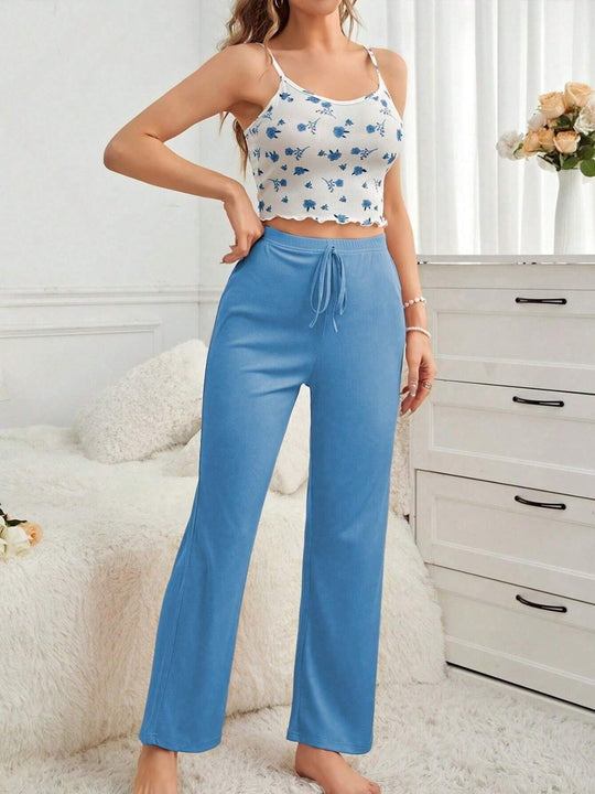 EB | Hosenträgerhose lässiges Pyjama-Set