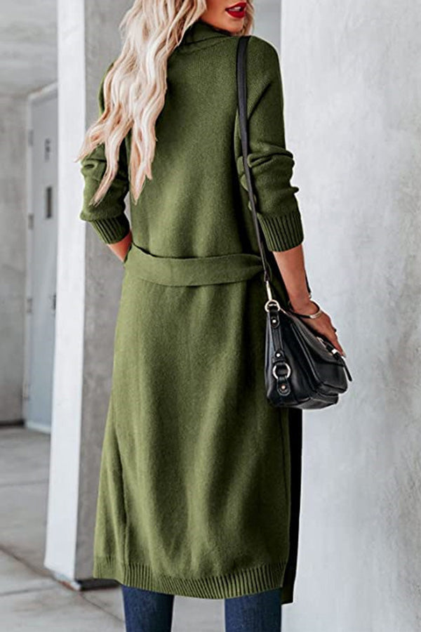 EB | Krawatten Revers Karten Strickjacke