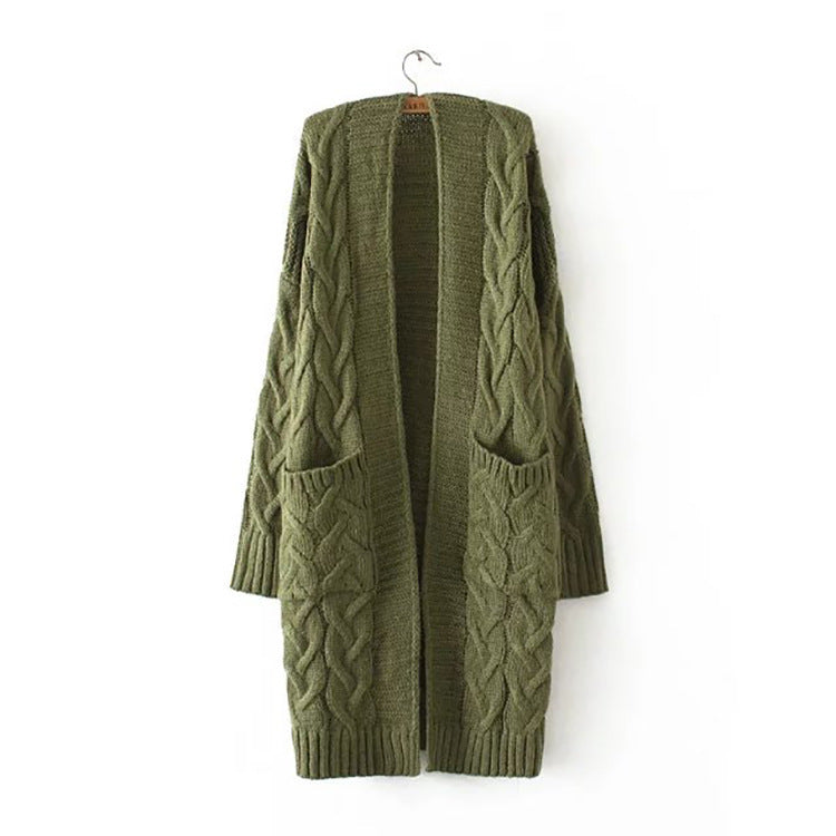 Damen Strickjacke mit strukturiertem Muster EB