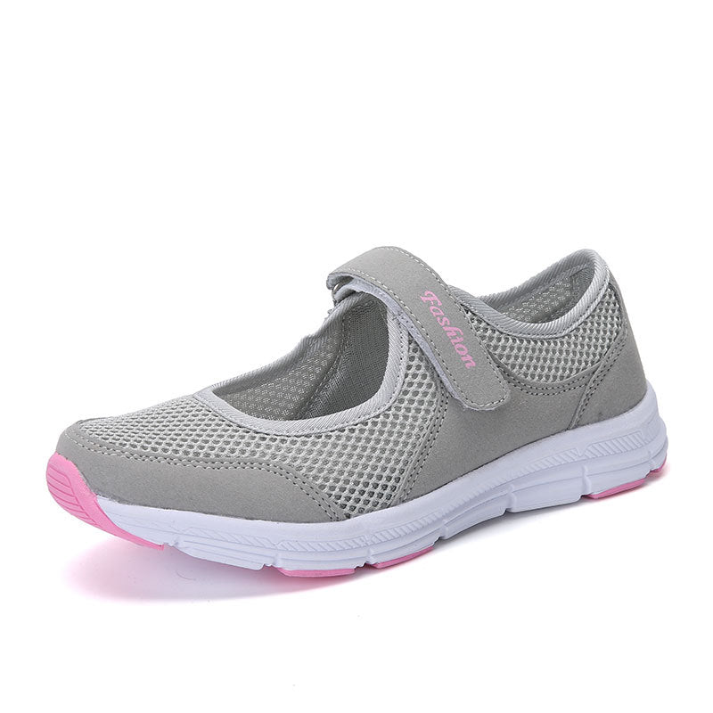 Damen Atmungsaktive Freizeitschuhe mit verstellbarem Riemen EB