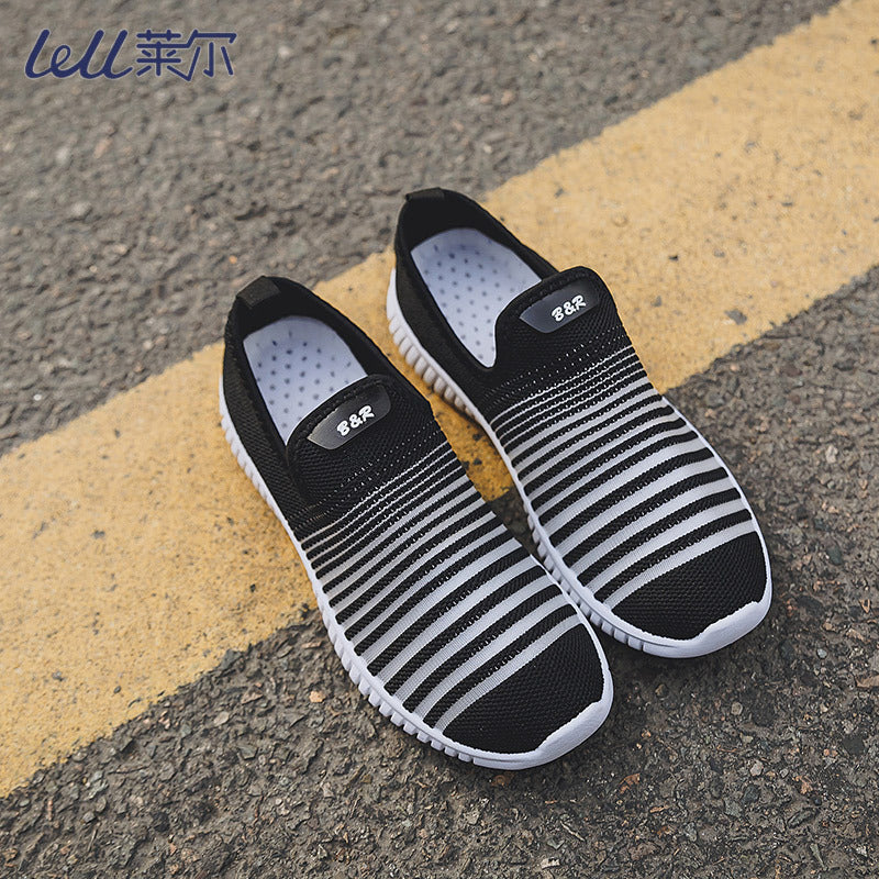 Damen Luftige Slip-On Sneakers EB
