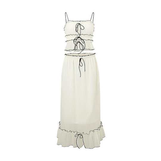 EB | Hosenträger Top Temperament Kleid