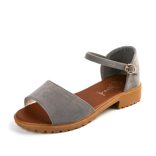 Damen Ballerinas mit verstellbarem Riemen und komfortablem Fußbett EB