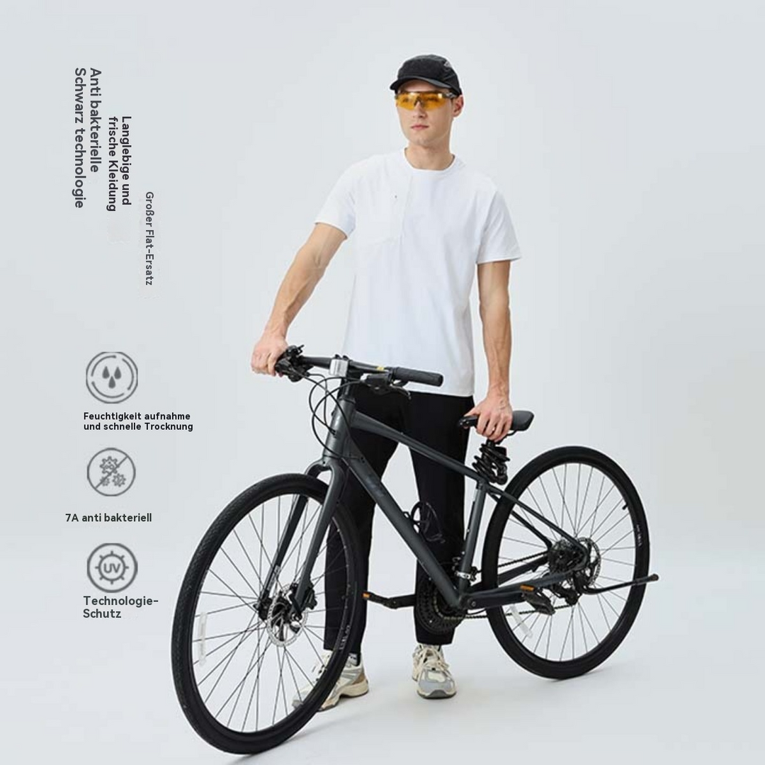 EB | Herren Sport Frühling und Sommer Sonnenschutz kurze Ärmel